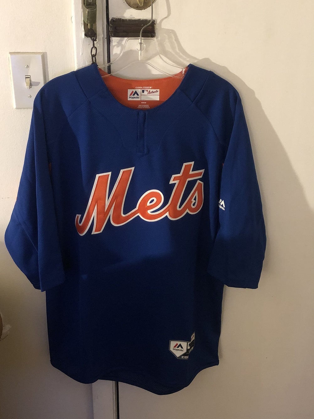 New York Mets Jacob deGrom jersey lapel pin & magnet