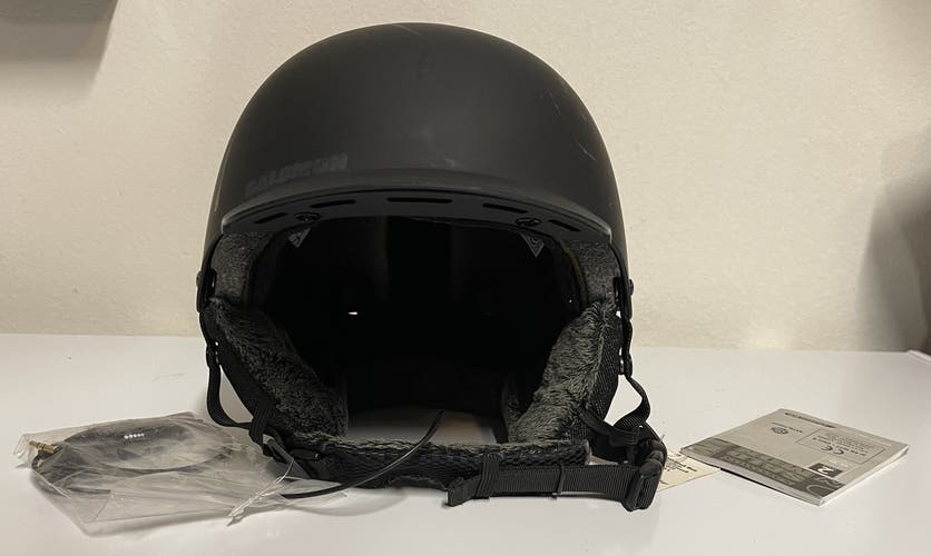 Salomon Brigade + Audio Snowboarding/Skiing Helmet - Men's XL - Matte Black - Never used.