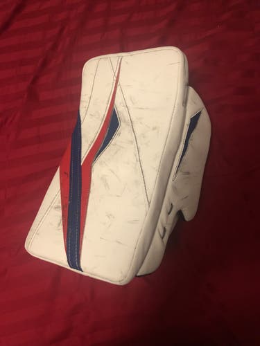True/ Leferve 12.1 pro return blocker and ccm premier 2 glove