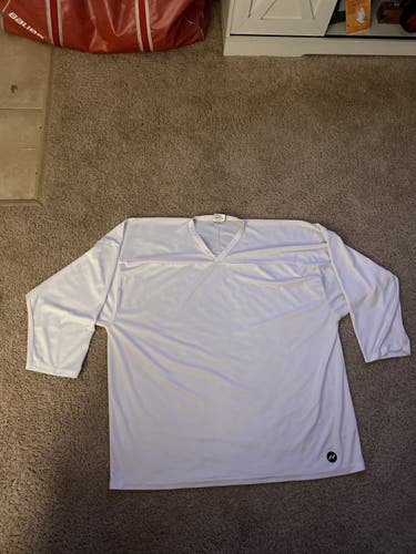 Pure Hockey White Jersey 2X