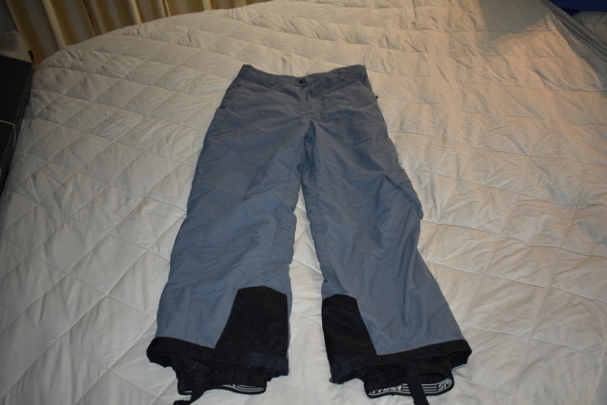 Spyder XT Ski Pants, Gray, Kids Size 20