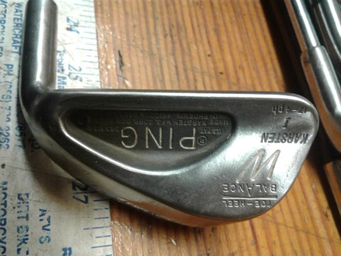 PING Karsten-I Stainless Pitching Wedge / RH - Steel Shaft