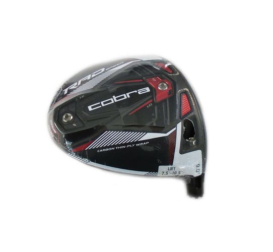 NEW Cobra King Rad Speed Peacoat/Red 9.0* Driver Head Only