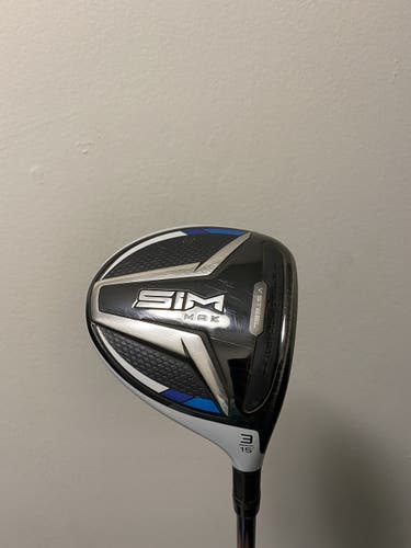 Sim Max RH Stiff Flex 3 Wood