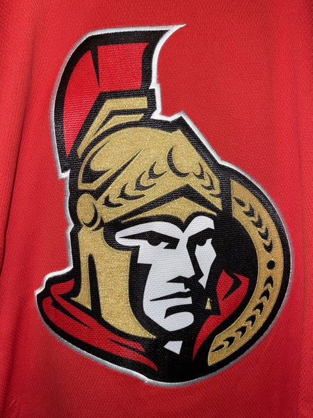 Fanatics Ottawa Senators Premier Breakaway Blank Adult Hockey Jersey in Black/Red Size Medium