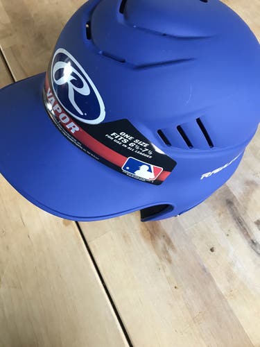 Blue New 7 1/2 Rawlings Batting Helmet