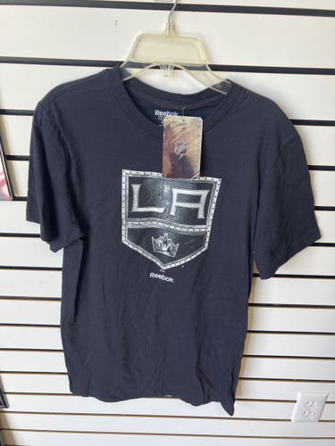 Black Adult New Small LA Kings T-Shirt