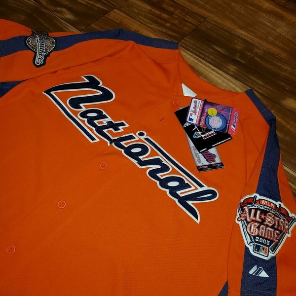 NEW 2005 All Star Game Brewers Carlos Lee MLB Baseball Jersey NWT Size XL