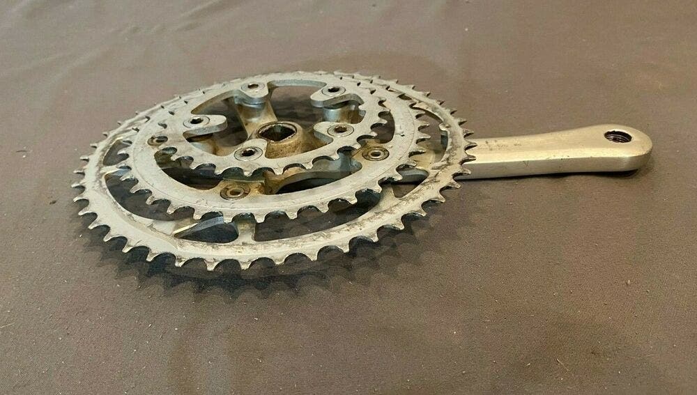 Vintage Shimano Deore XT FC-M730 175mm 46/36/24 Mountain Bike