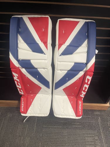 CCM EFLEX 5.5 Goalie Leg Pads 34+1