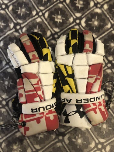 Used Under Armour Lacrosse Gloves 12"