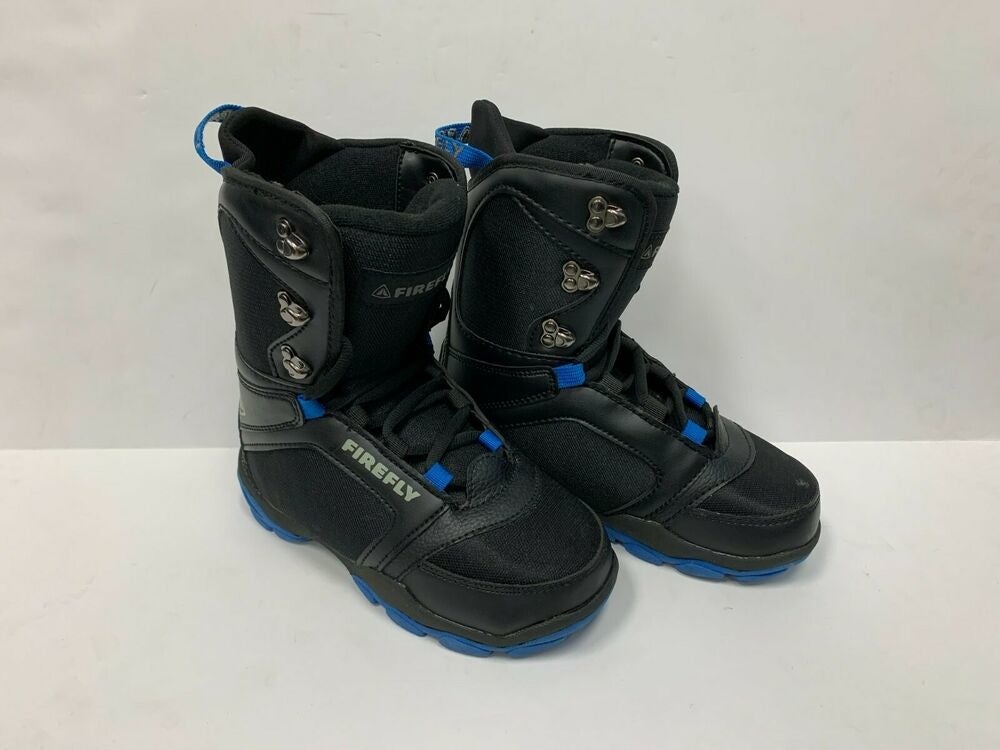 Size 5 Mondo 23 Used Rossignol Black Boa Snowboard Boots 