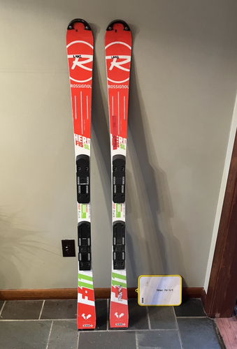 Used Unisex 2017 Rossignol Racing Hero Athlete SL Pro Skis Without Bindings