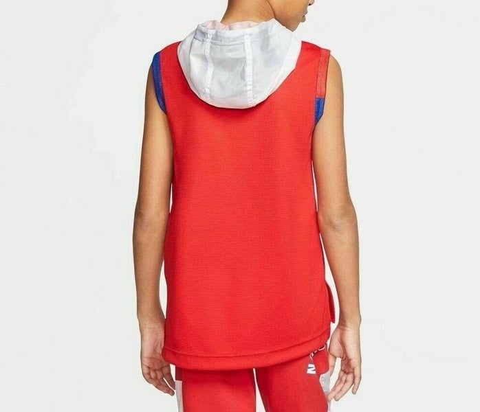 Nike Red St. Louis Cardinals Athletic Sleeveless Hooded T-shirt for Men