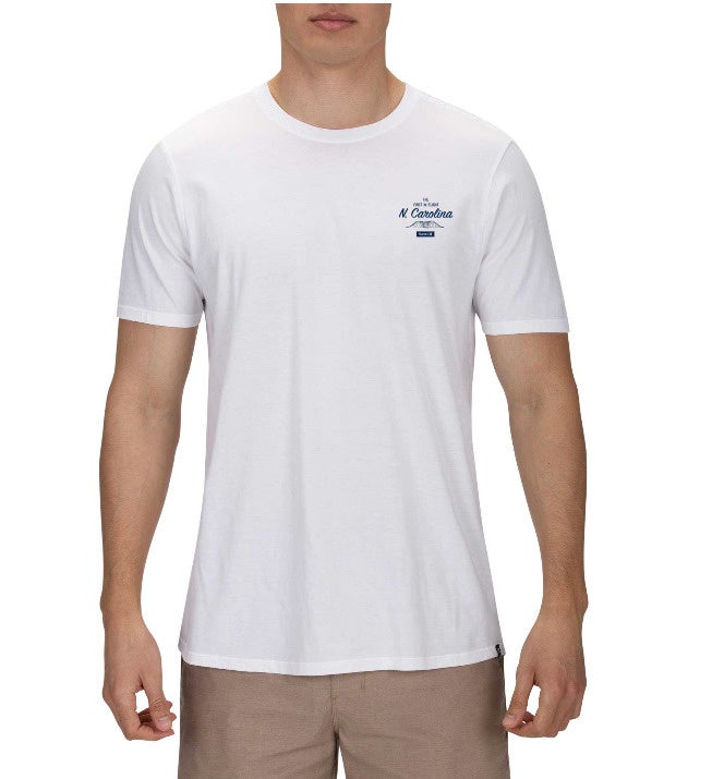 Hurley Mens North Carolina 3D Mapstee T 