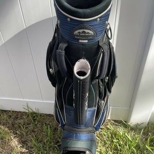Sun Mountain DLX Cart Bag W/ 8-Way Dividers And Rain Cover