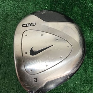 Nike NDS Lefthanded LH Fairway 3 Wood With Regular Graphite Shaft