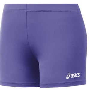 Asics Womens 4" Breathable Volleyball Court Short S Purple BT936