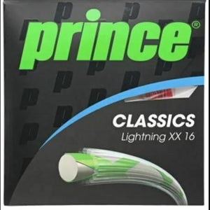 Prince Lighting XX 16 Gauge Tennis Racket String Red White 7J392-110