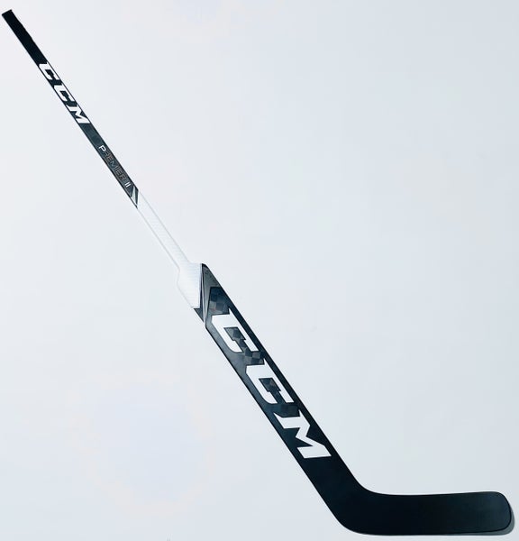 New White & Black Corey Crawford CCM Premier II 2 Goalie Hockey Stick-26"-Crawford Pro Curve