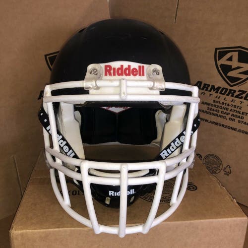 .USED RIDDELL SPEED ADULT FOOTBALL HELMET - MEDIUM - FLAT BLACK