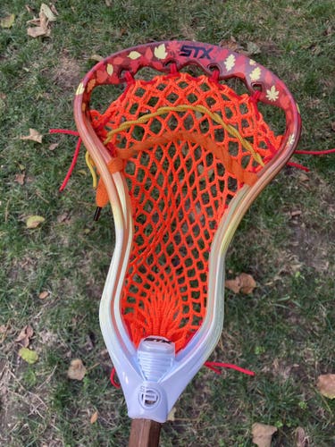 Fall Leaves STX Super Power Lacrosse Head
