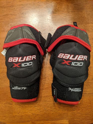 Junior Used Small Bauer Vapor X100 Elbow Pads