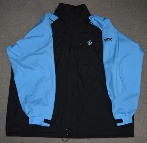 Johns Hopkins Blue Jays Lacrosse Game Worn Used Boathouse Gore-Tex Jacket XL