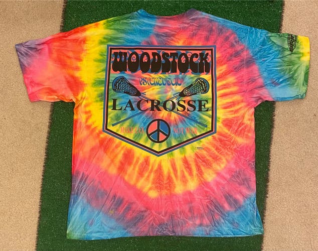 Vintage Brine Tye Dye Lacrosse Shirt (xl)