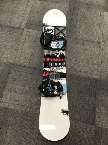 Used K2 Wide Brigade 159 159 Cm Snowboard Mens Combo