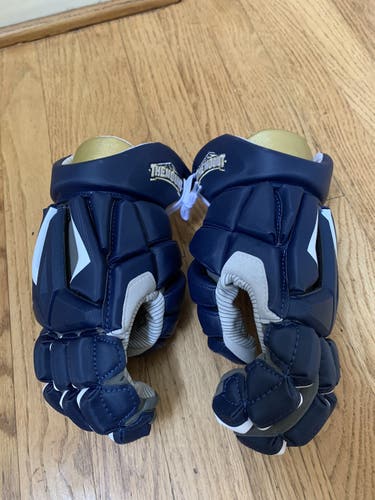 Navy/gray New Player's Gait 13" Lacrosse Gloves