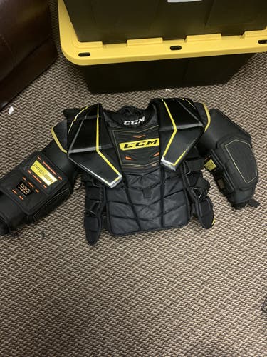 Used Large CCM  Premier Pro Goalie Chest Protector