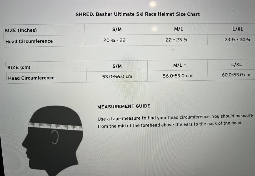 Shred Basher Helmet FIS Legal Medium Black | SidelineSwap | Buy