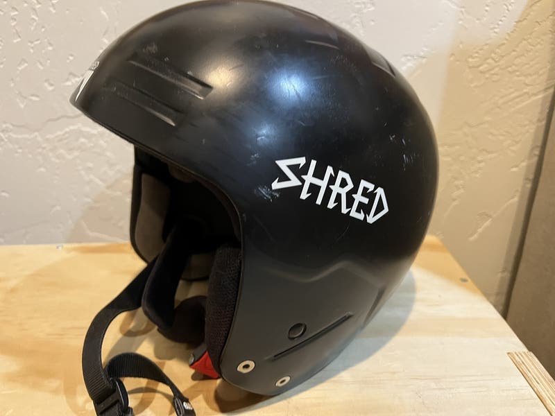 Shred Basher Helmet FIS Legal Medium Black | SidelineSwap | Buy