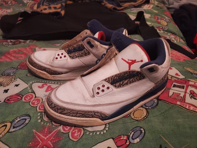 White Used Men's Size 10 (Women's 11) Air Jordan Shoes