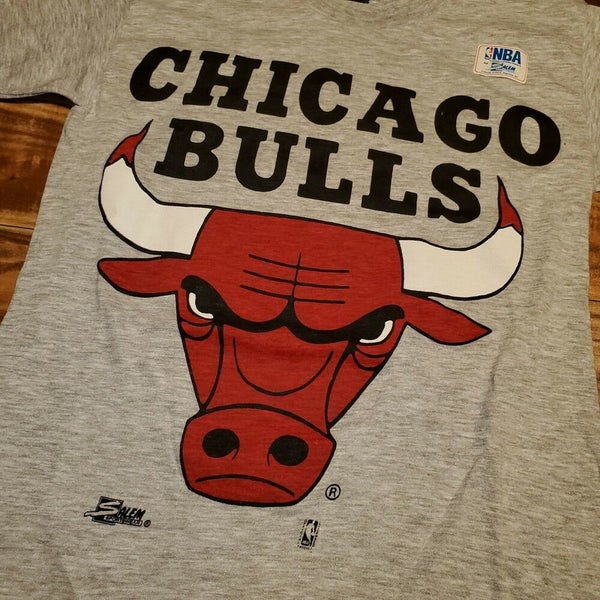 NBA Chicago Bulls Women's T-Shirt Baseball 3/4 Sleeve Tee Sz M  American Flag Pri