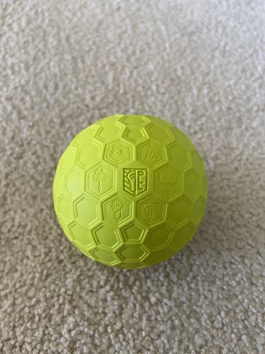 PLL Neon Yellow Hex Lacrosse Ball