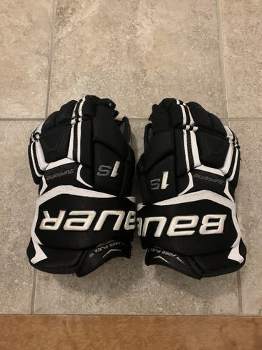 Used Bauer Supreme 1S Gloves 14"