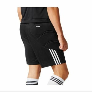 Adidas Mens Athletic Tierro Goalkeeper Futbol Soccer Short Size XL Black Goalie