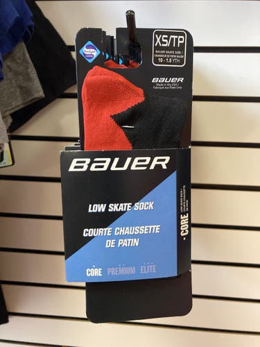 New Youth/Junior XS Bauer Low Skate Socks