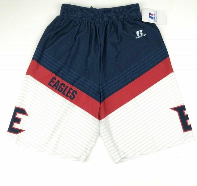 New Russell Athletic Eagles Basketball Fastbreak Game Shorts Men's Medium Blue