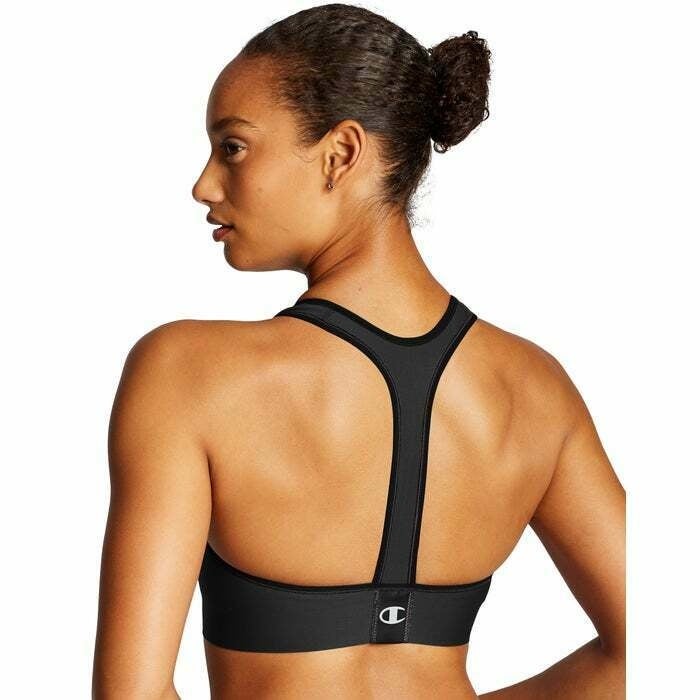 Champion Women's Black Absolute Comfort Sports Bra Size XS B9504