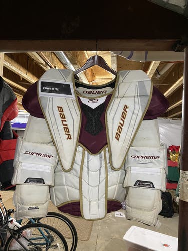 Used Large Bauer Supreme 2S Pro Goalie Chest Protector