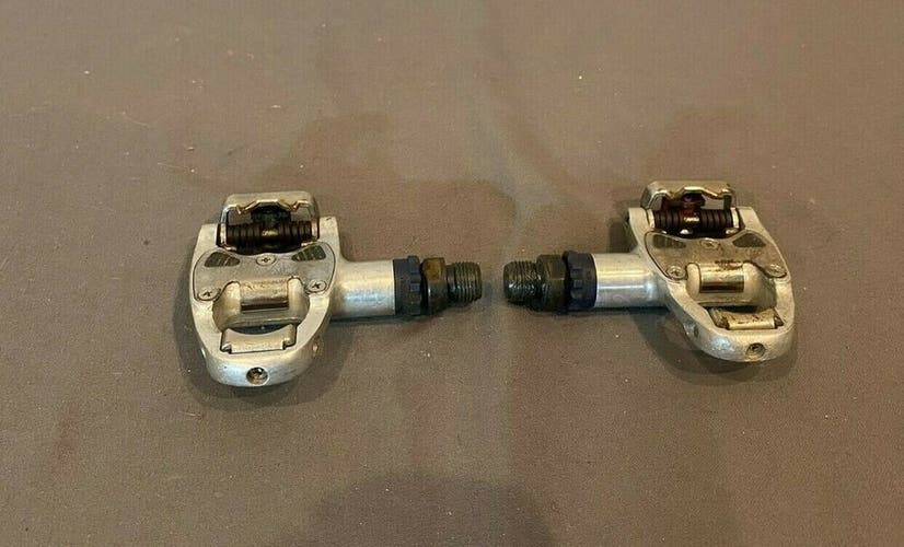 Vintage Shimano PD-5500 SPD-R Clipless Road Bike Cycling Pedals Fast Shipping
