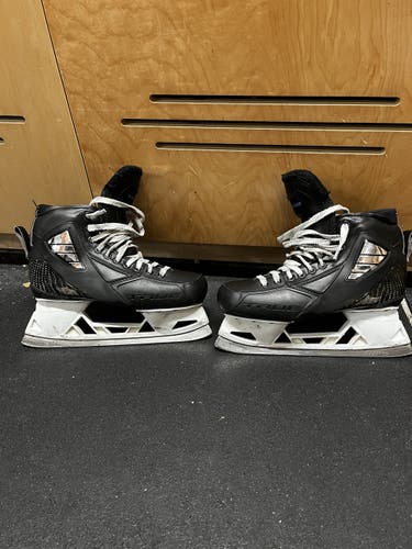 True Size 7.5 2 Piece Hockey Goalie Skates