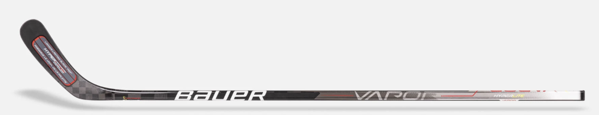 New Senior Bauer Right Handed Vapor Hyperlite Hockey Stick Mid Pattern