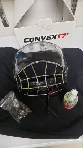 Ronin MK5-X SENIOR SHIELD - Hybrid Full Face Mask Ice Hockey Cage