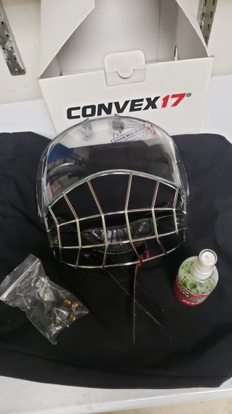Ronin MK5-X SENIOR SHIELD - Hybrid Full Face Mask Ice Hockey Cage
