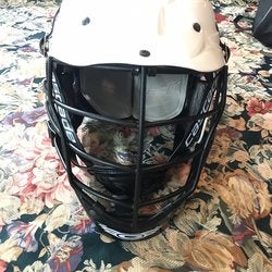 Silver Youth Player's Cascade CPV-R Helmet