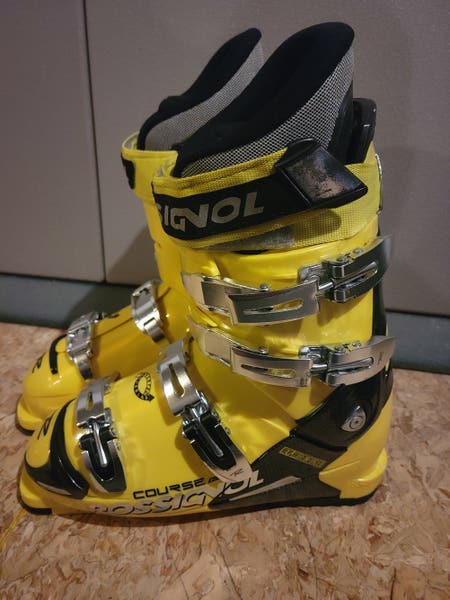 Used Men's Rossignol Racing Course KX Ski Boots Stiff Flex